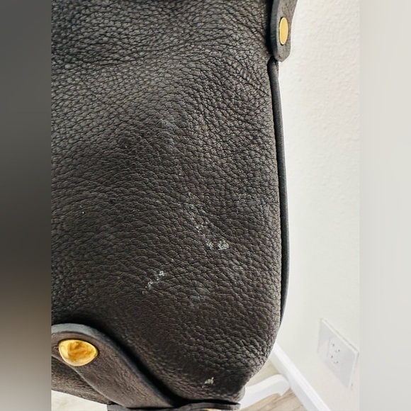 Fossil Black Soft Pebble Leather Medium Size Crossbody Bag Or Wallet - Picture 3 of 11